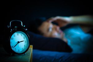 a person with sleep apnea