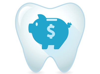 tooth and piggy bank illustration cost of tooth extractions in Cary